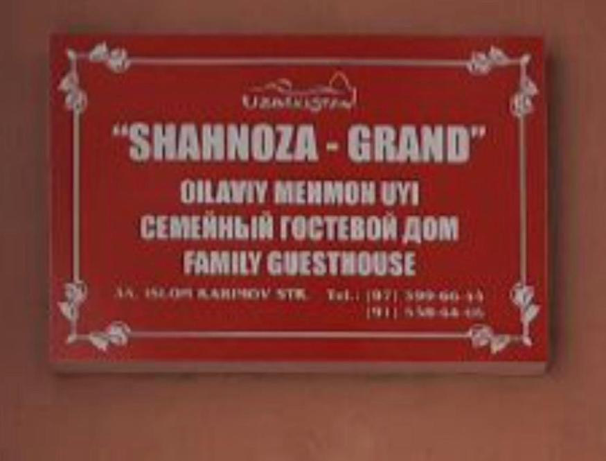 Shahnoza Grand Hotel Szamarkand Kültér fotó